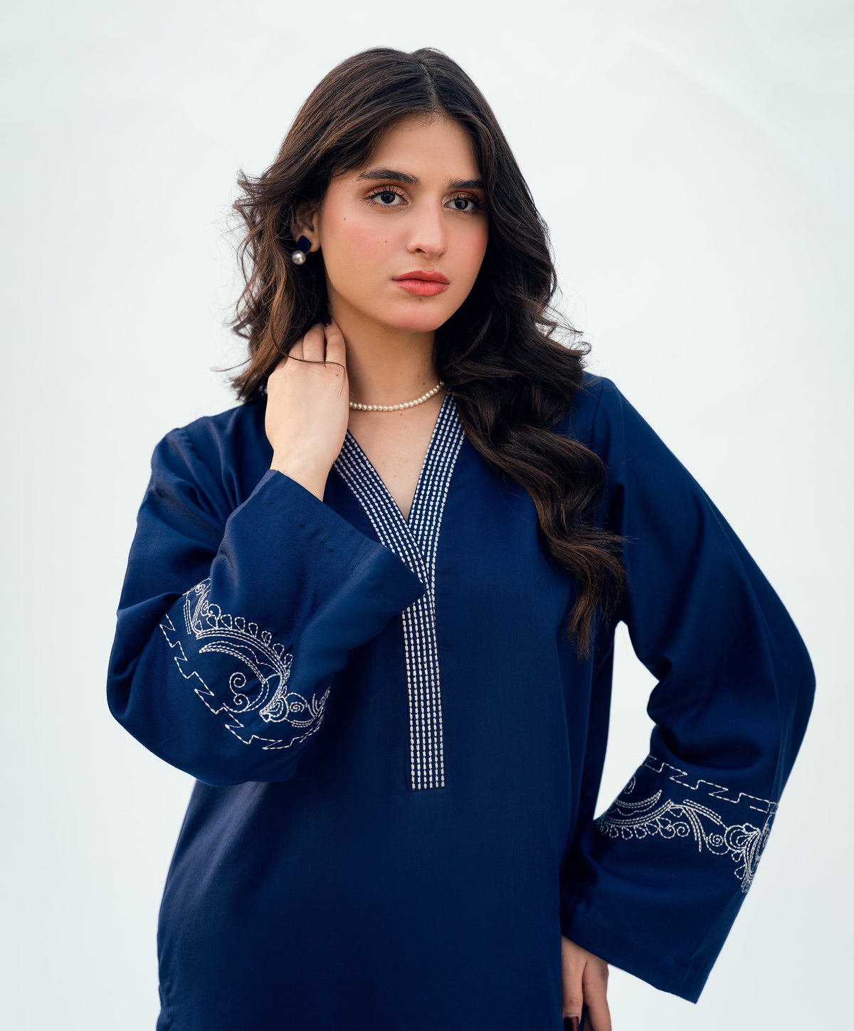 Blue Hour | 2 pc Stitched