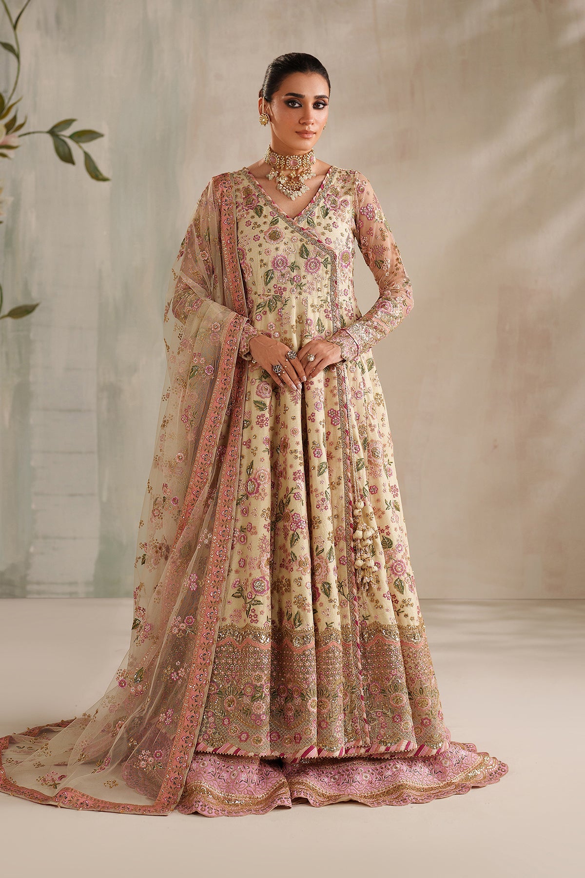 EMBROIDERED NET UF-4371