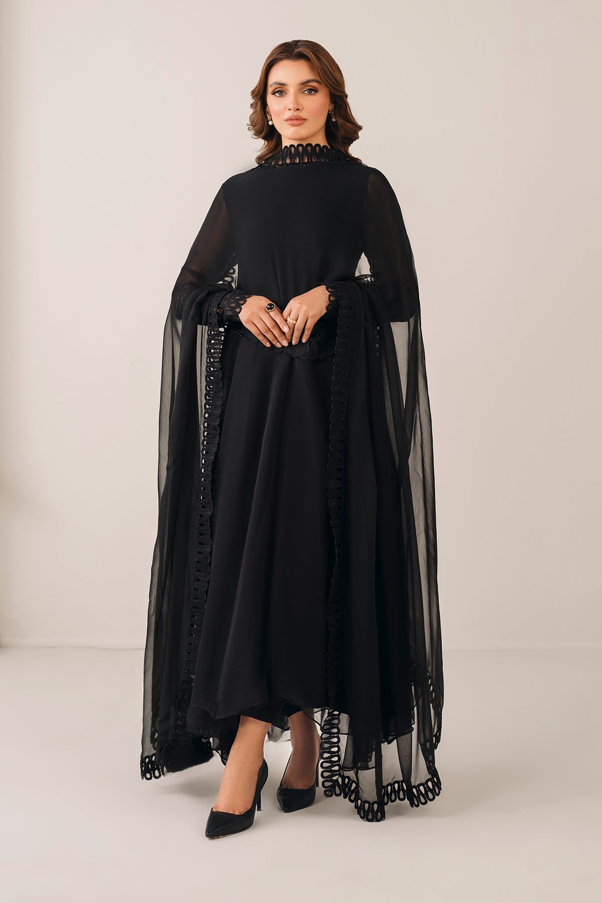 EMBROIDERED CHIFFON DUPATTA 66