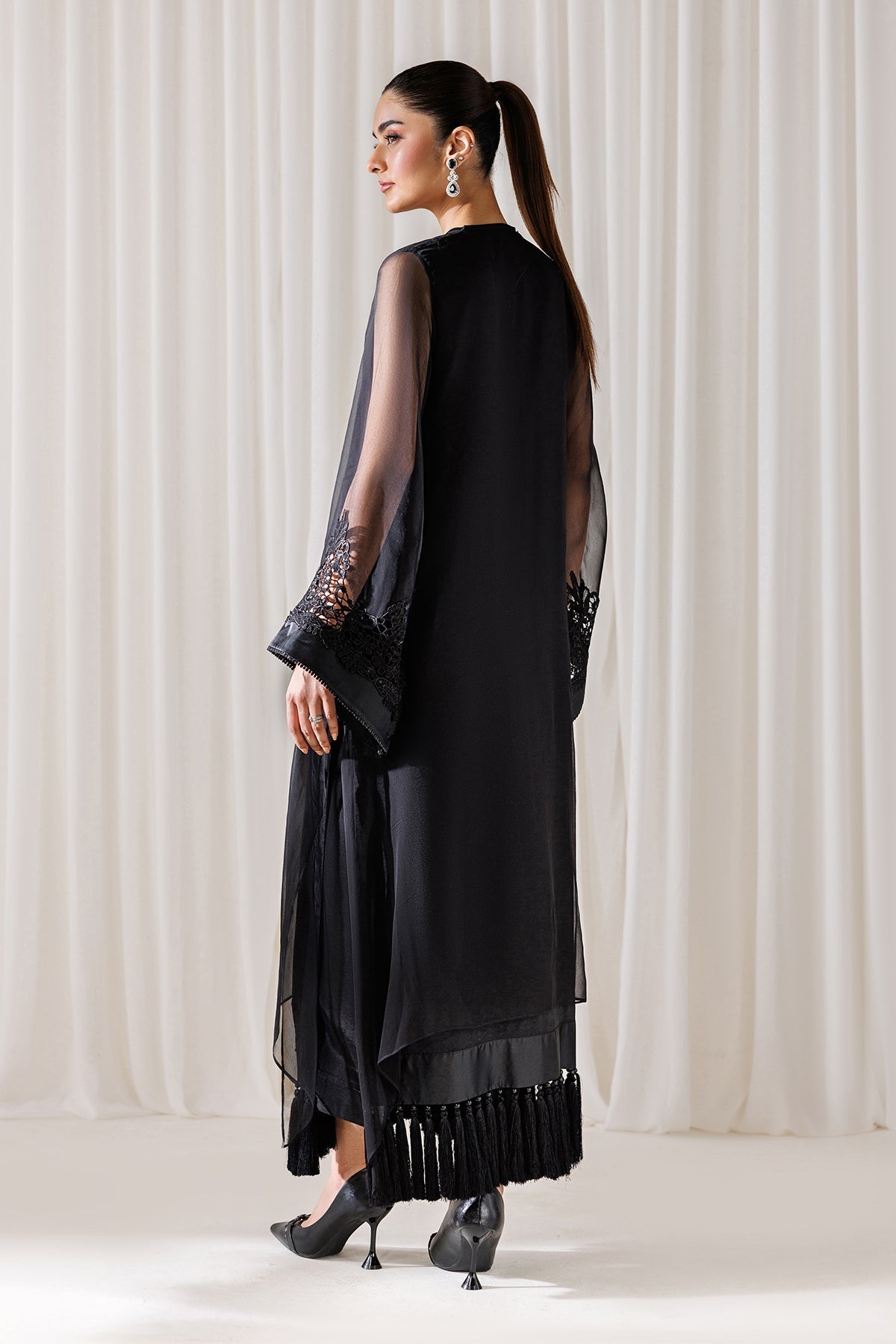 EMBROIDERED CHIFFON EN-1300