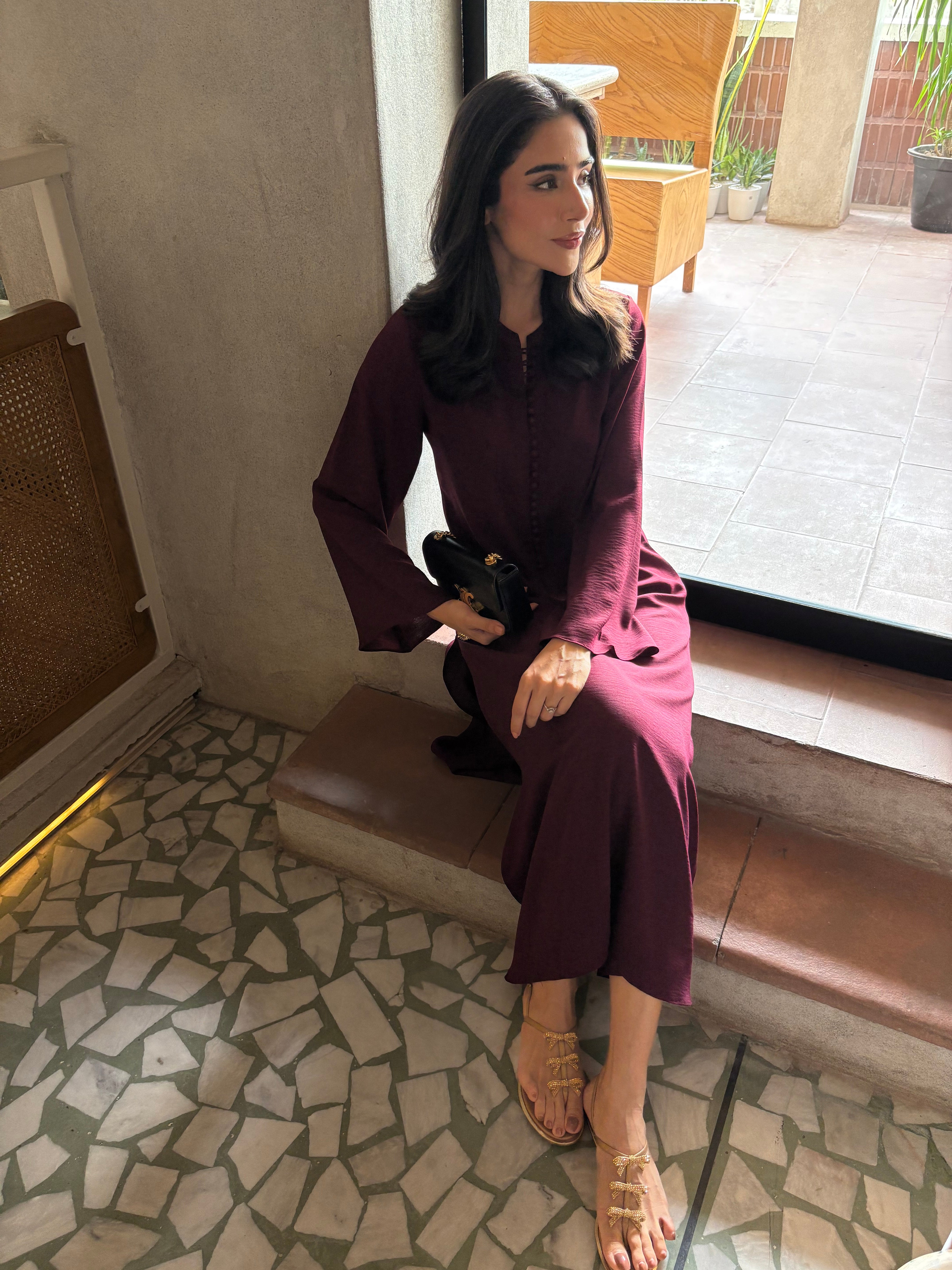 Burgundy Ellie Set