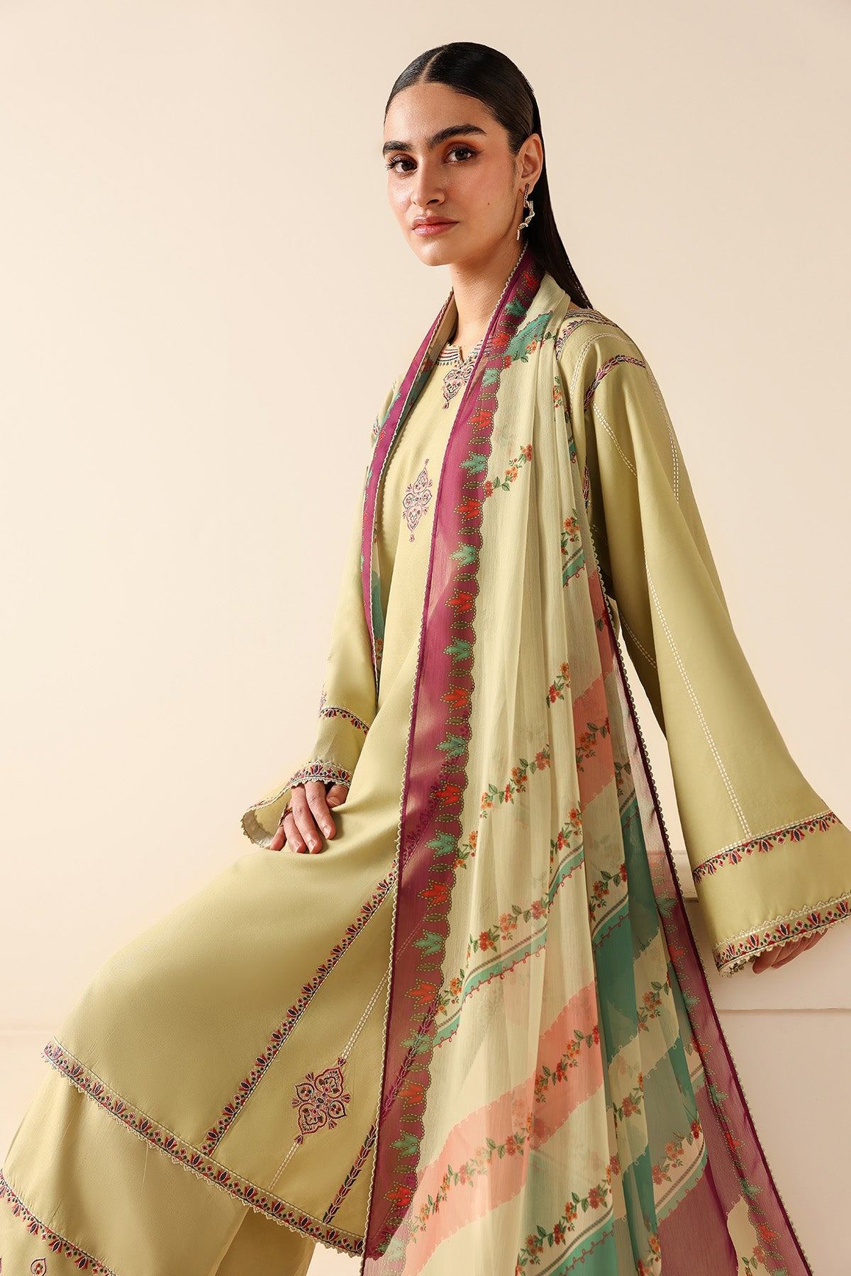 EMBROIDERED LAWN RTW-9339