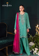 AJLFC-04 EMBROIDERED RAW SILK UNSTITCHED 3 PCS