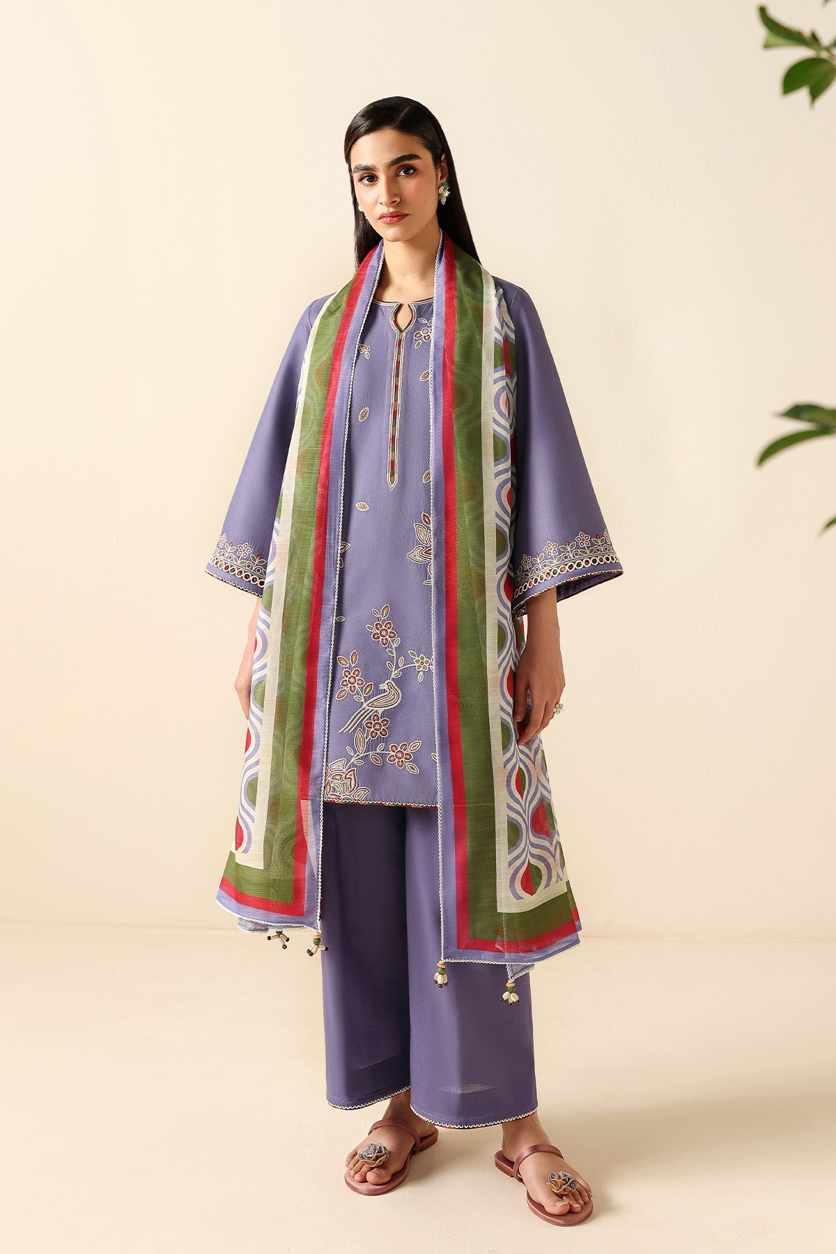 EMBROIDERED LAWN RTW-9336