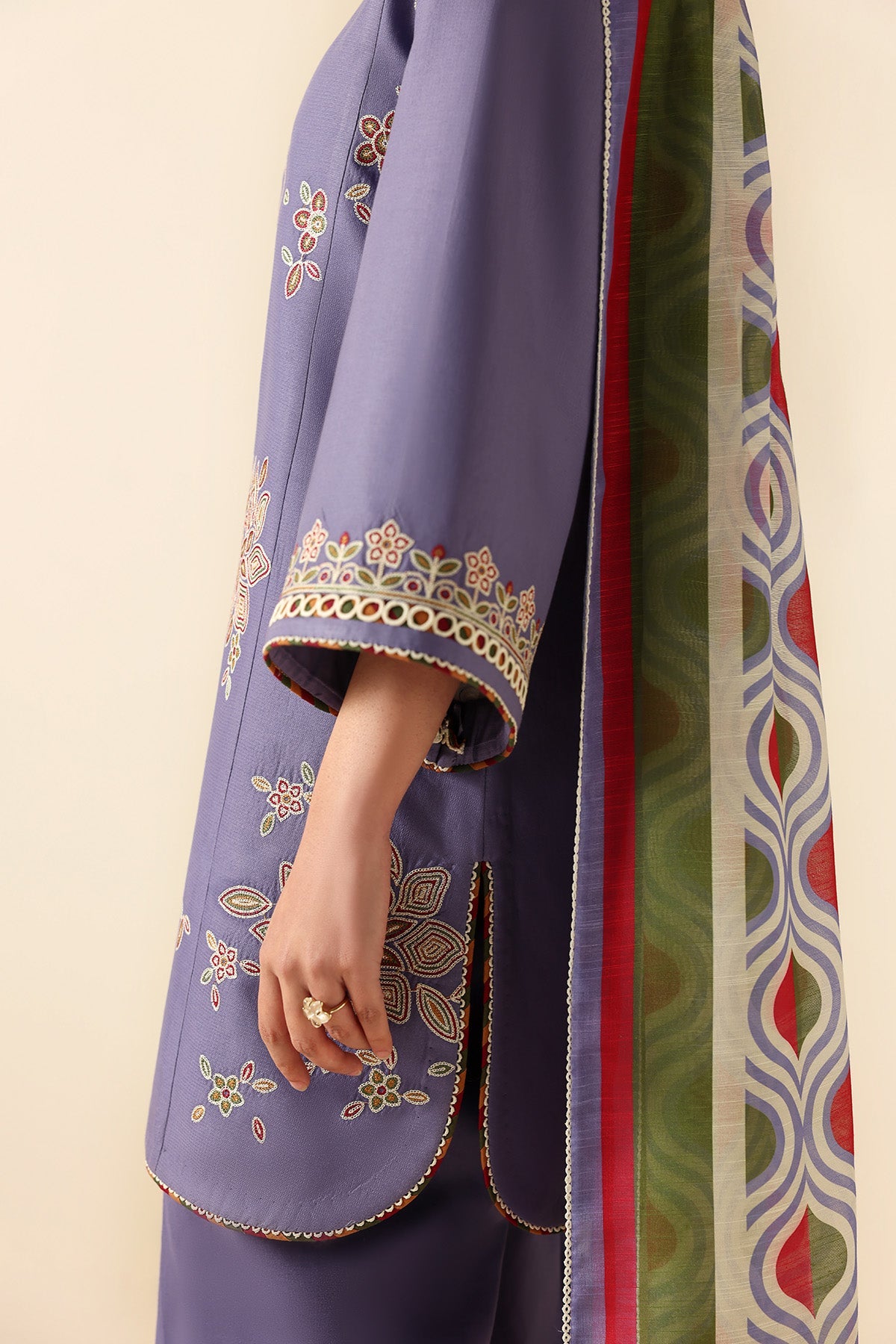 EMBROIDERED LAWN RTW-9336
