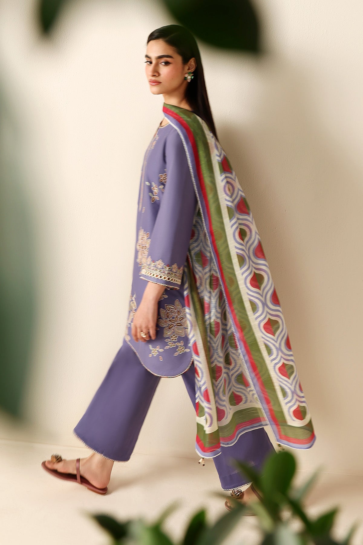 EMBROIDERED LAWN RTW-9336