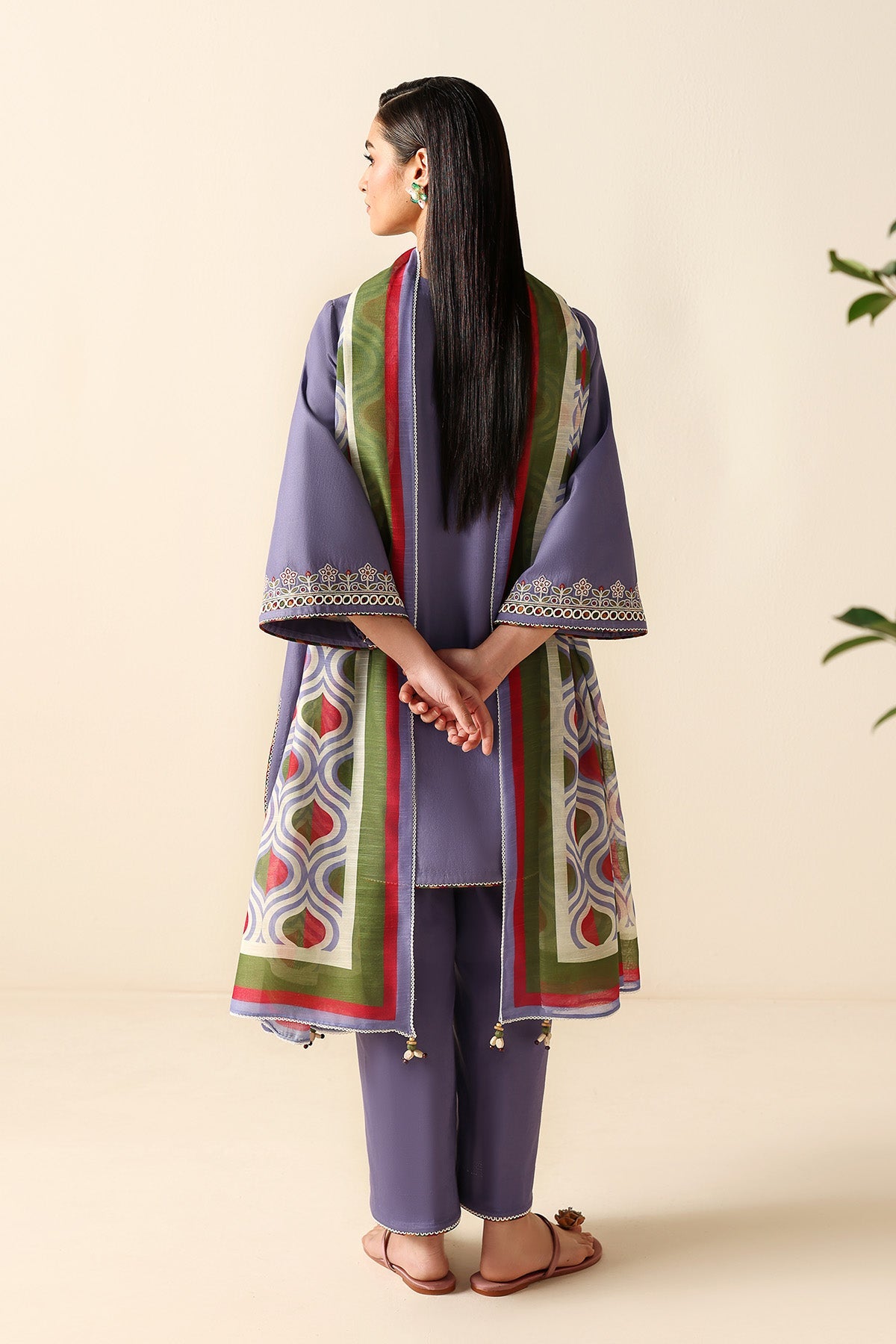 EMBROIDERED LAWN RTW-9336