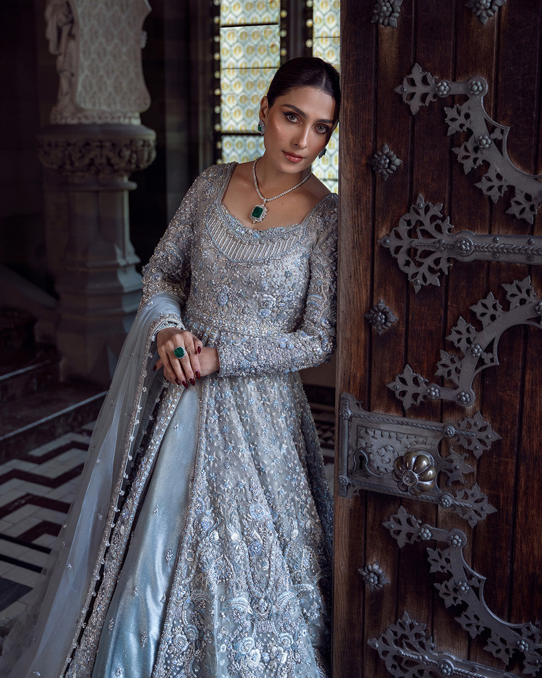 Faiza Saqlain – Ayana Style (Ice Blue)