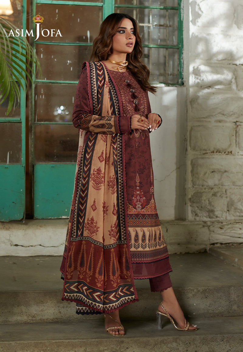 AJSD-17 PRINTED STITCHED 2 PCS