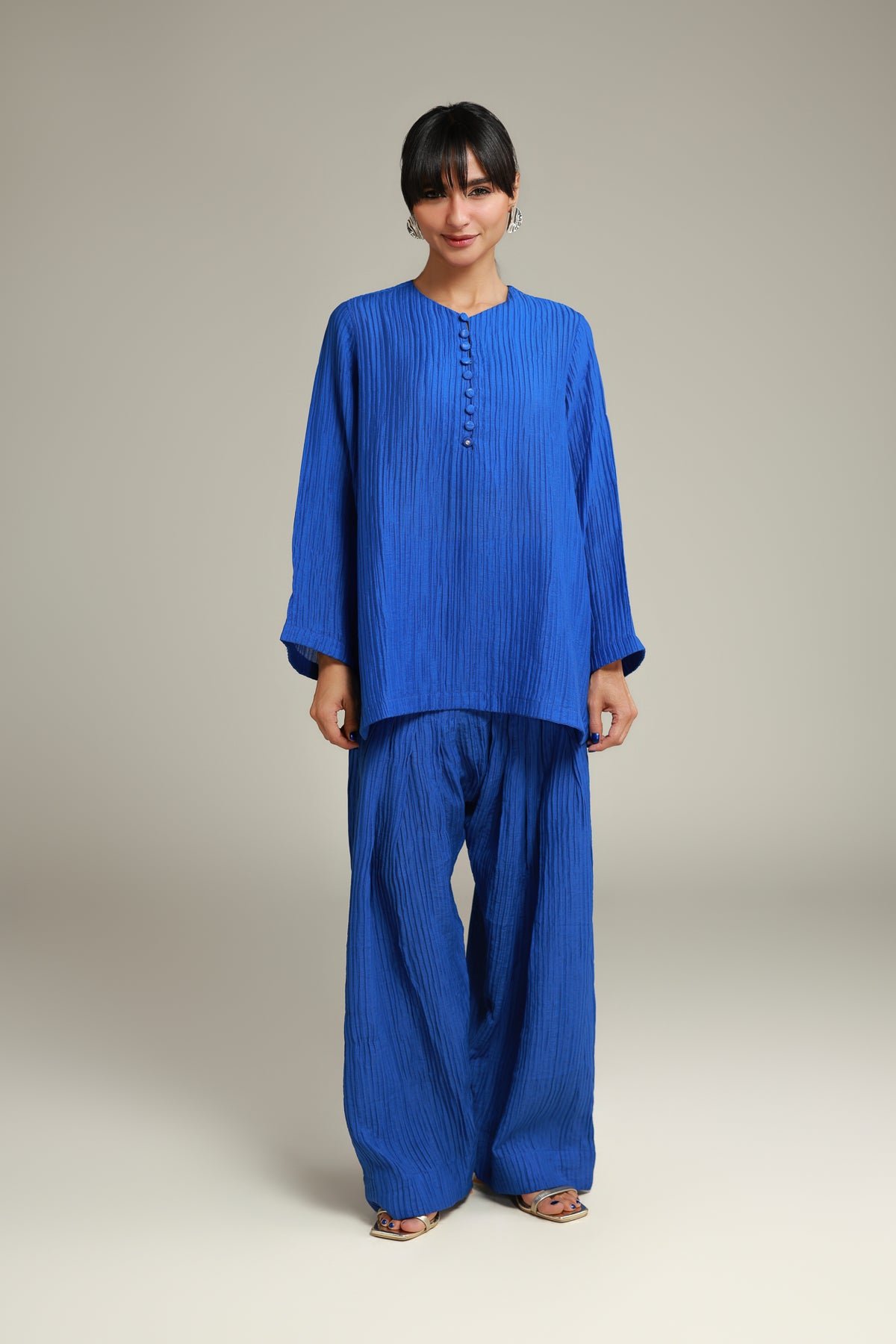 Blended Crinkle Shalwar