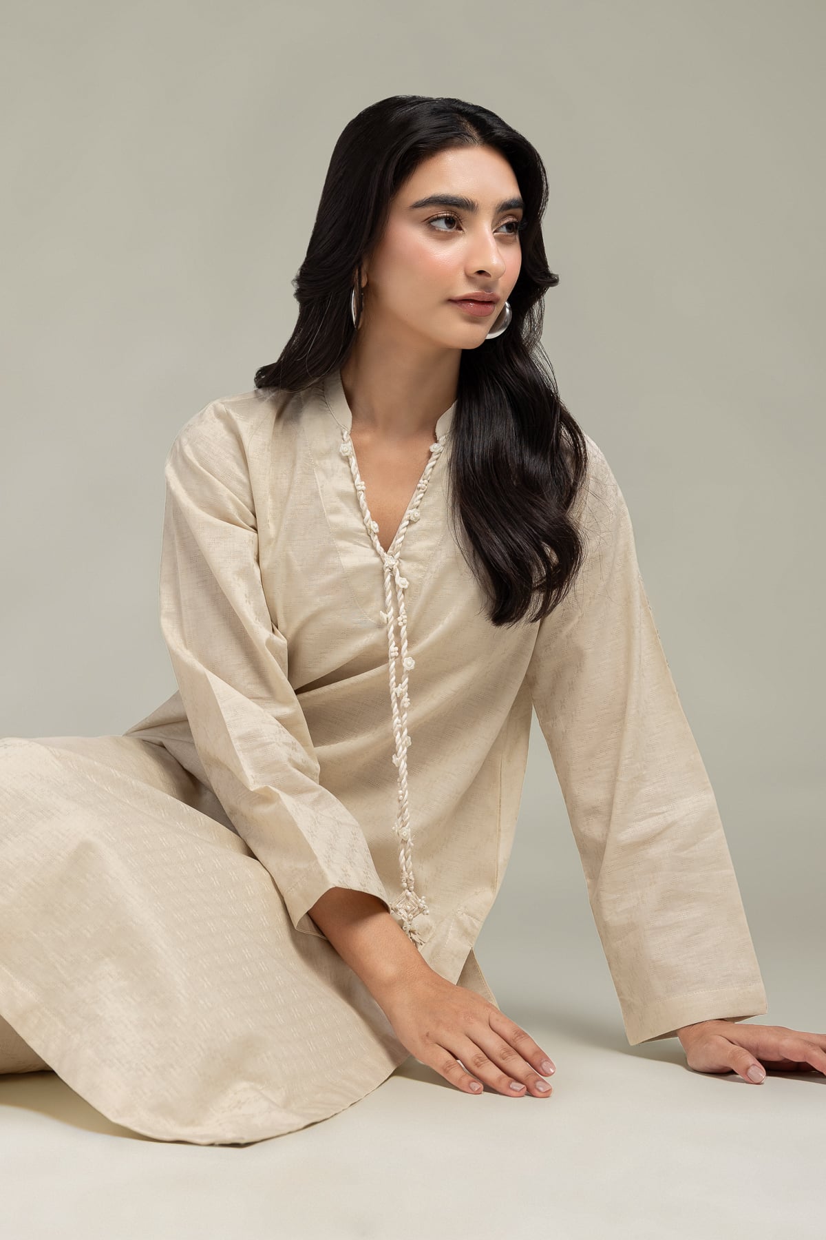 Longline Cotton Kurta