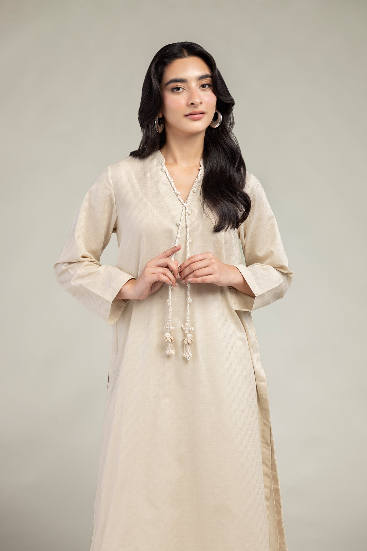 Longline Cotton Kurta