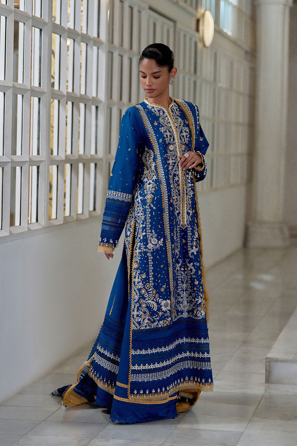 Design 8A Luxury Lawn Eid Edition 2026 Unstitched