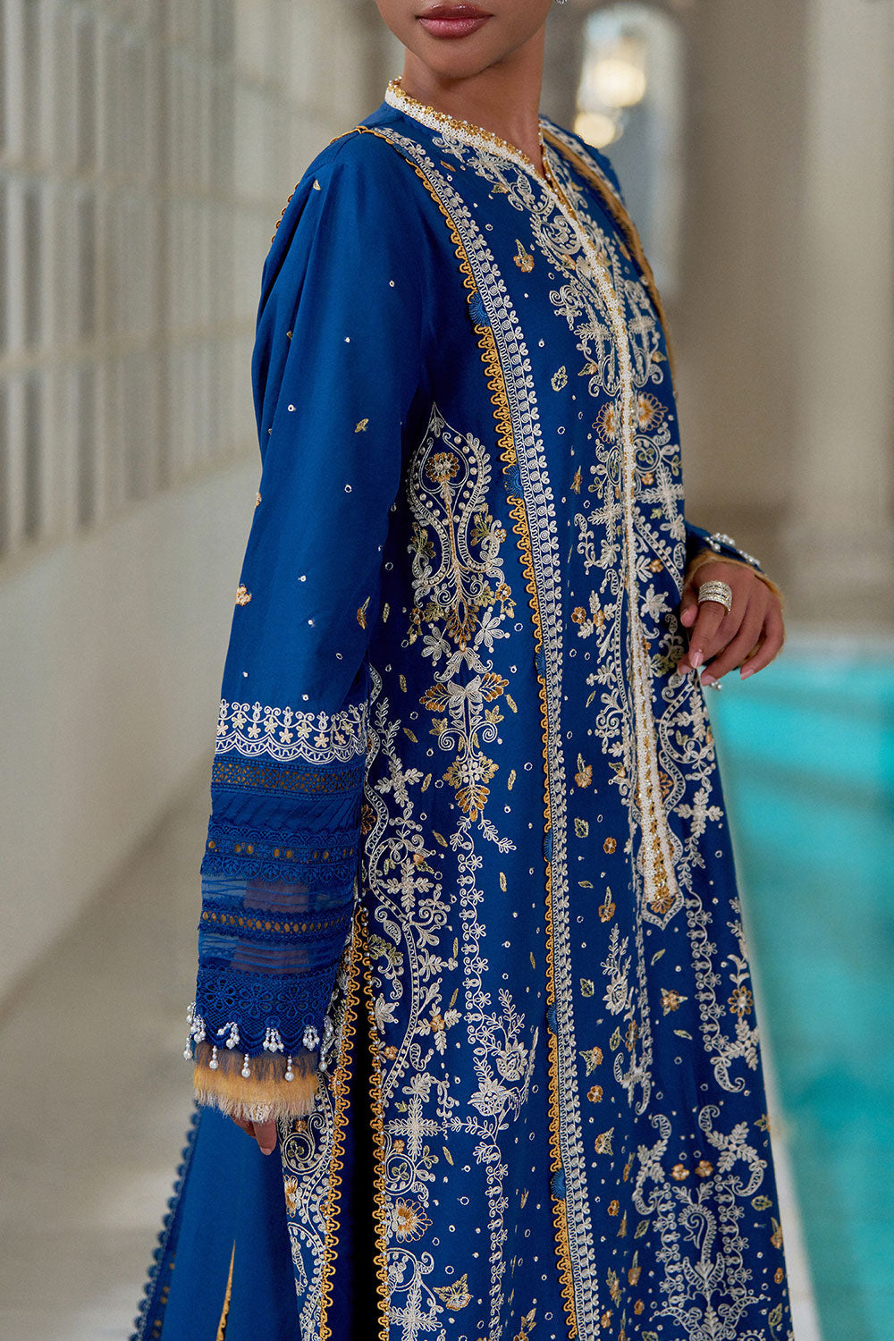 Design 8A Luxury Lawn Eid Edition 2026 Unstitched