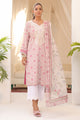 DC-2143 PINK 2PCS EMBROIDERED KURTA WITH DUPATTA