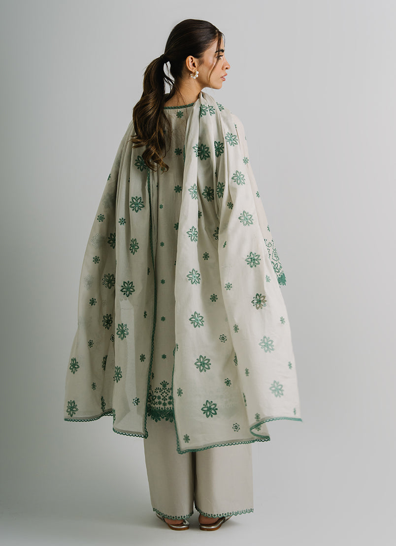 3 PC Embroidered Suit