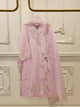 3 Piece- Pure Khadi Silk Embroidered Suit S112040