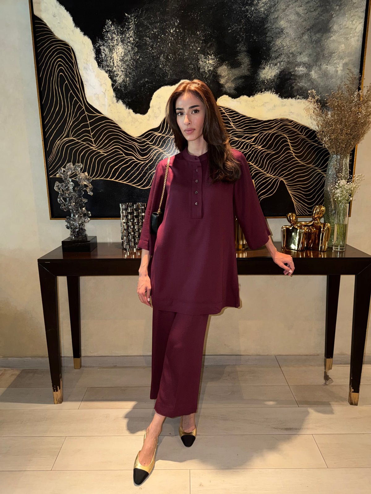 Burgundy Wellsy Set