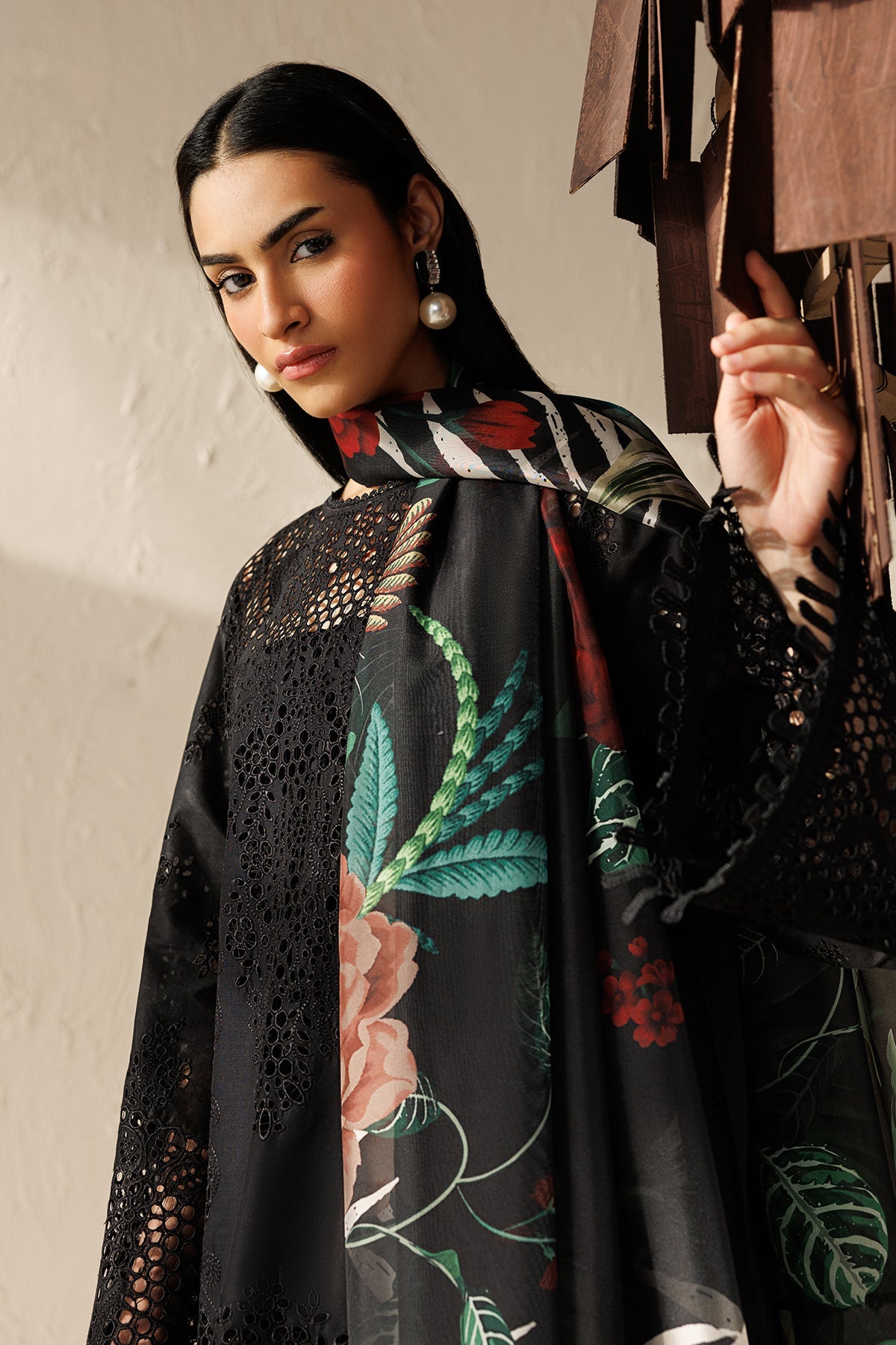 EMBROIDERED LAWN SF-4521