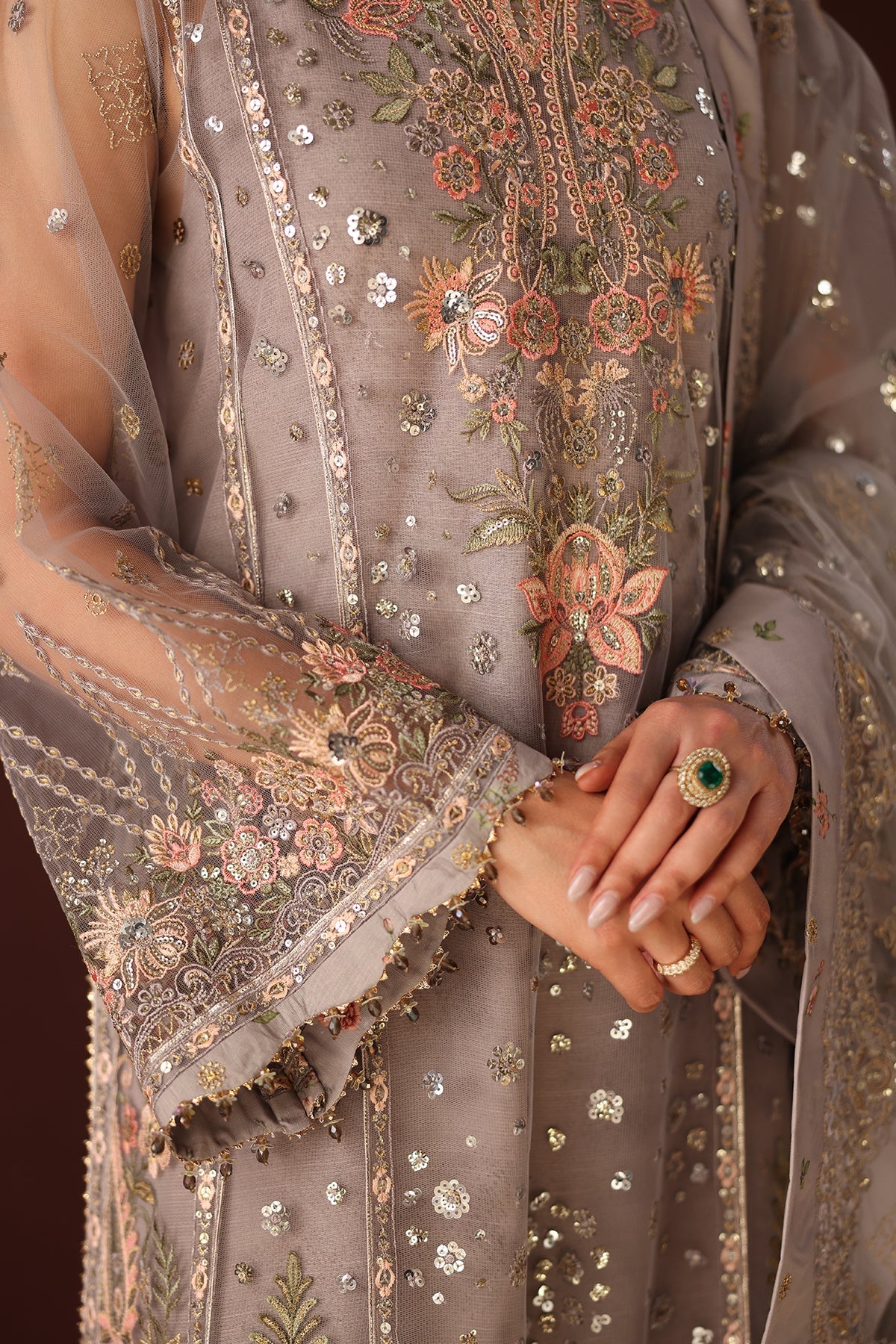 EMBROIDERED NET UF-4487
