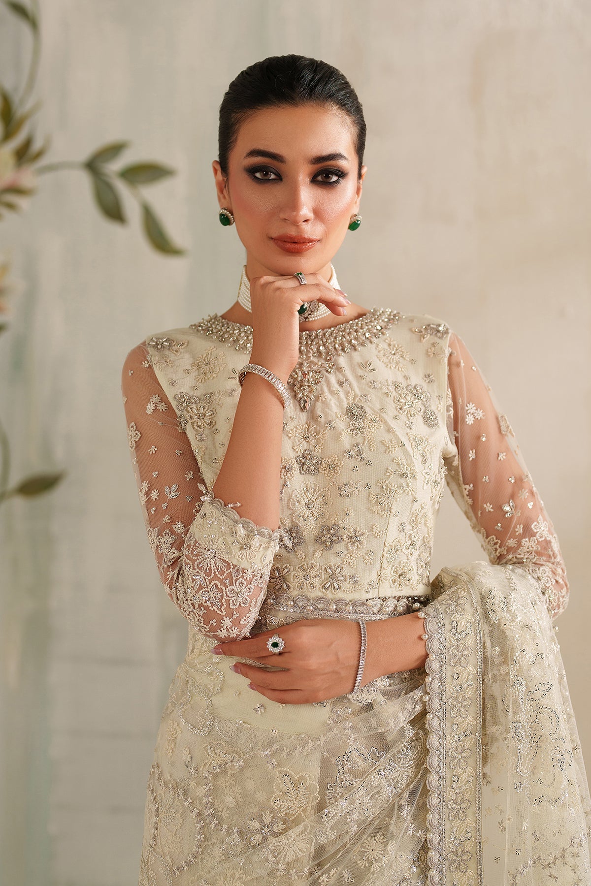 EMBROIDERED NET UF-4372