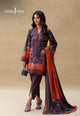 AJULSCD-10 Embroidered Crepe Silk Stitched 3 Pcs