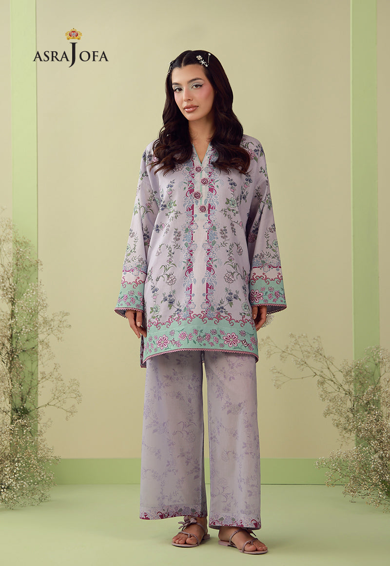 AJPB-289 Printed Lawn Stitched 2pcs