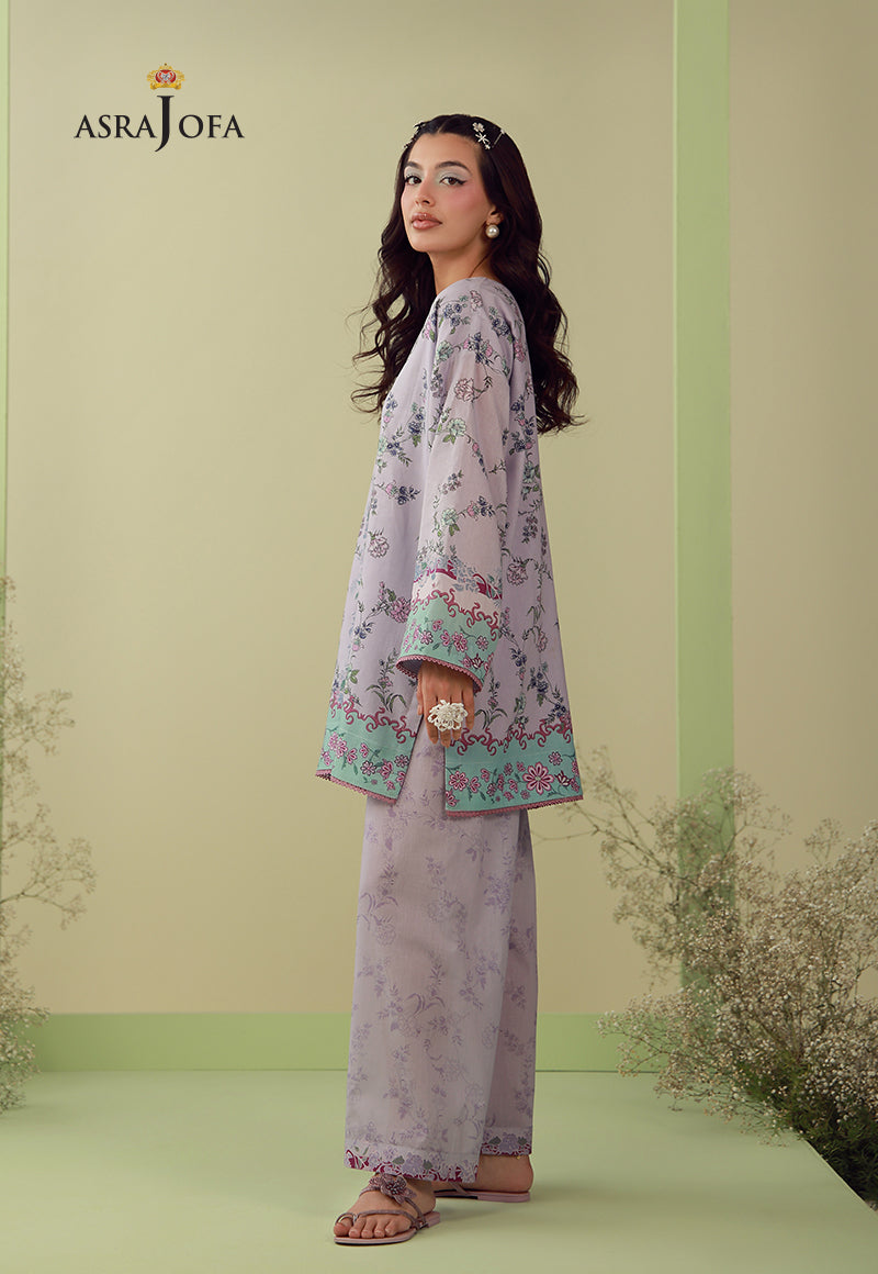 AJPB-289 Printed Lawn Stitched 2pcs