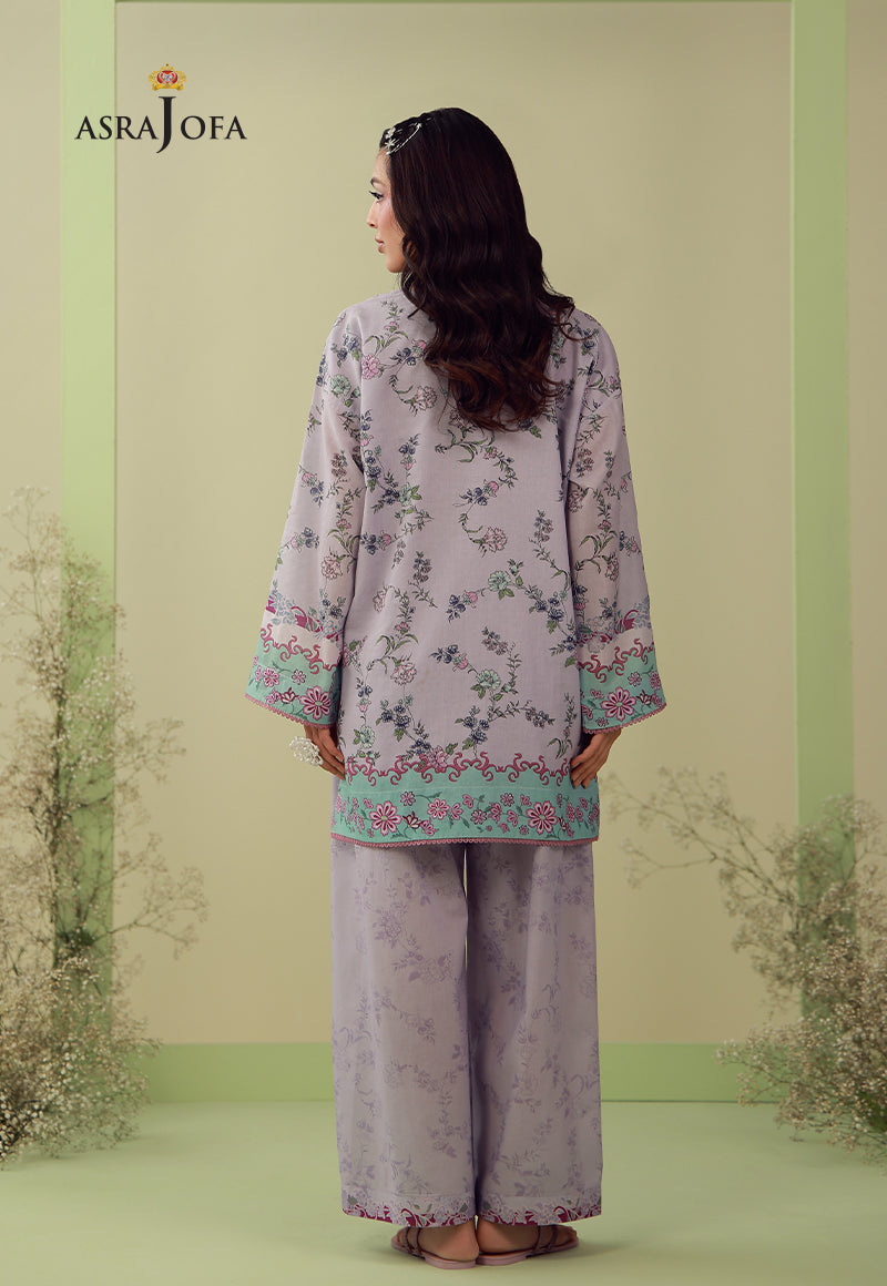 AJPB-289 Printed Lawn Stitched 2pcs