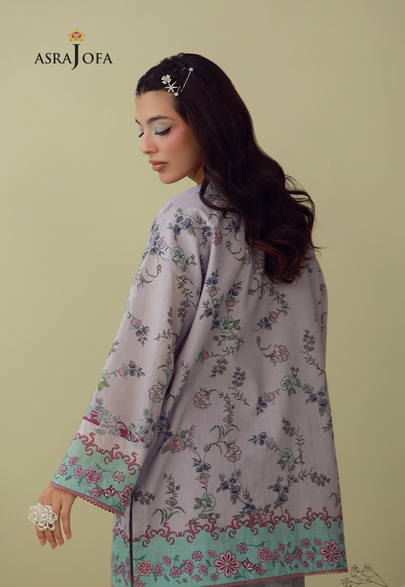 AJPB-289 Printed Lawn Stitched 2pcs