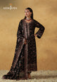 AJULN-09 Embroidered Cotton Net Unstitched 3 Pcs