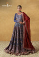 AJULND-06 Embroidered Silk Stitched 3 Pcs