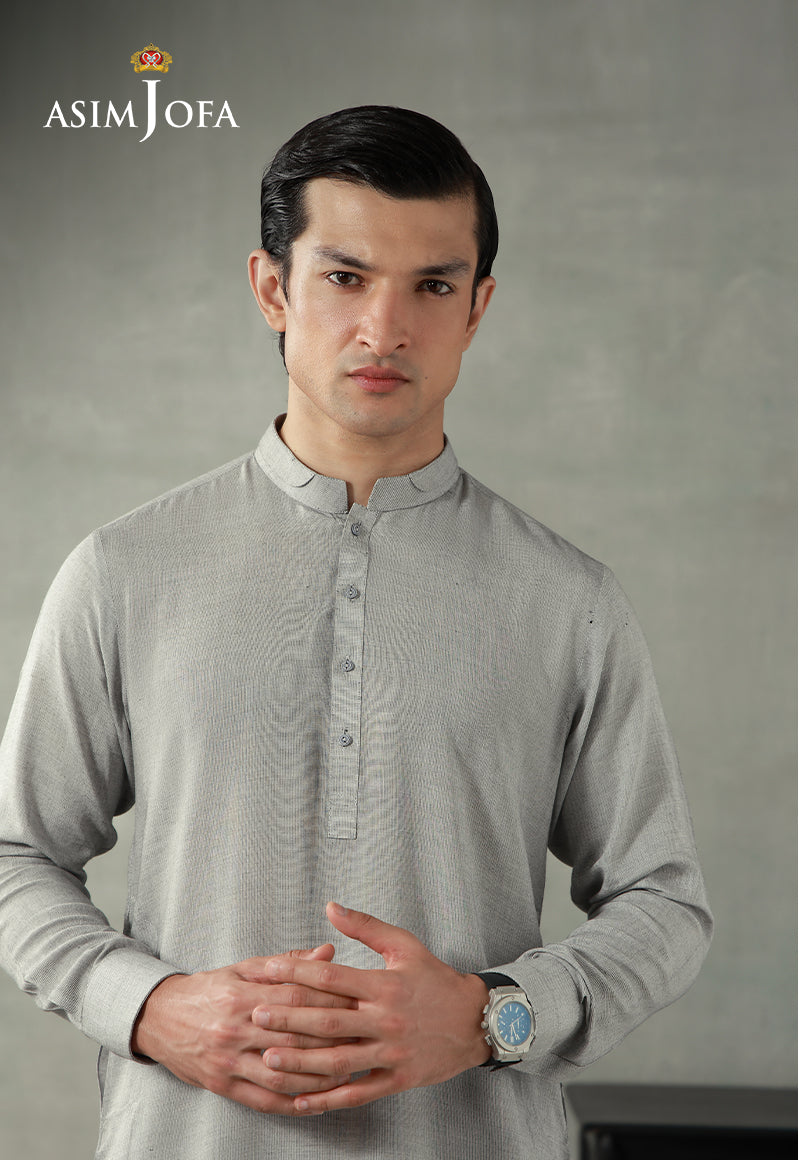 AJMRW-17 CHAMBRAY BLENDED STITCHED 2 PCS