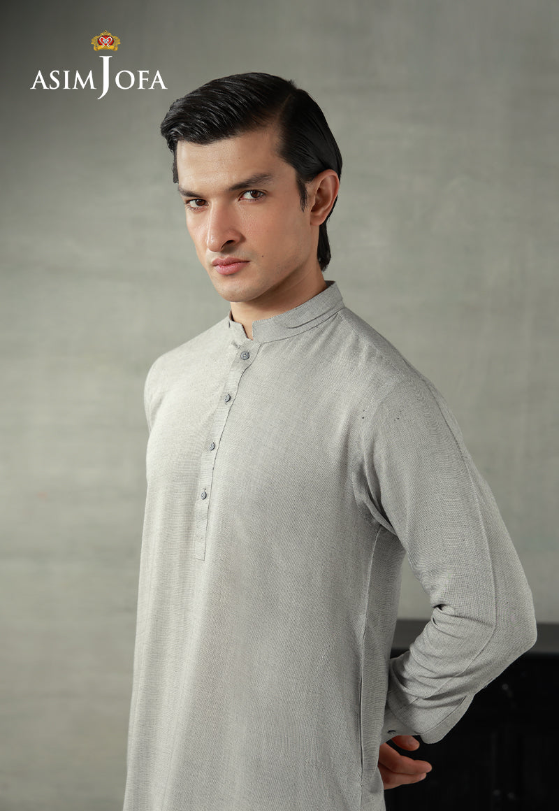 AJMRW-17 CHAMBRAY BLENDED STITCHED 2 PCS
