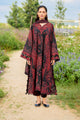 3 Piece Embroidered Twill Linen Suit