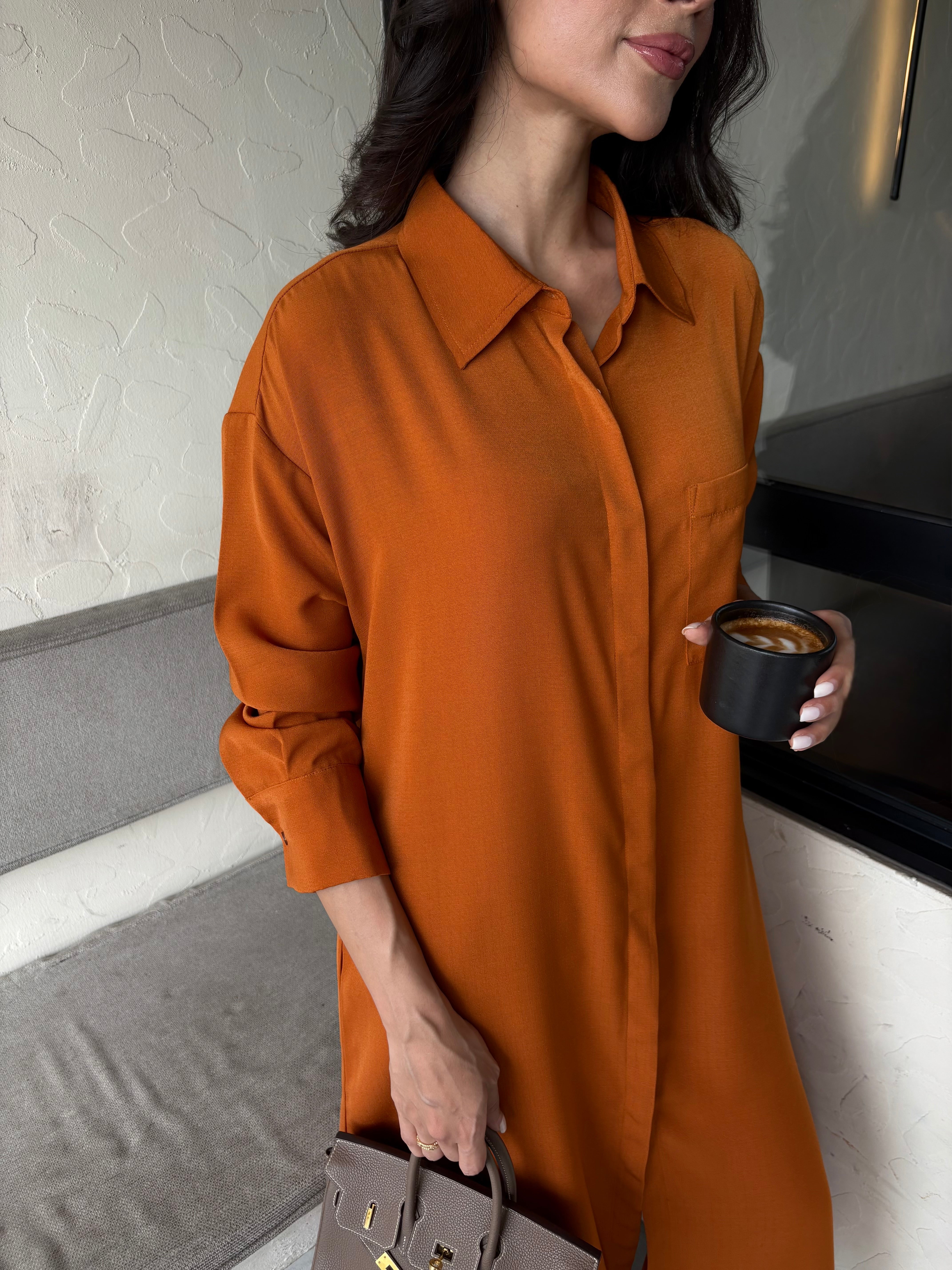 Burnt Orange Travel Set