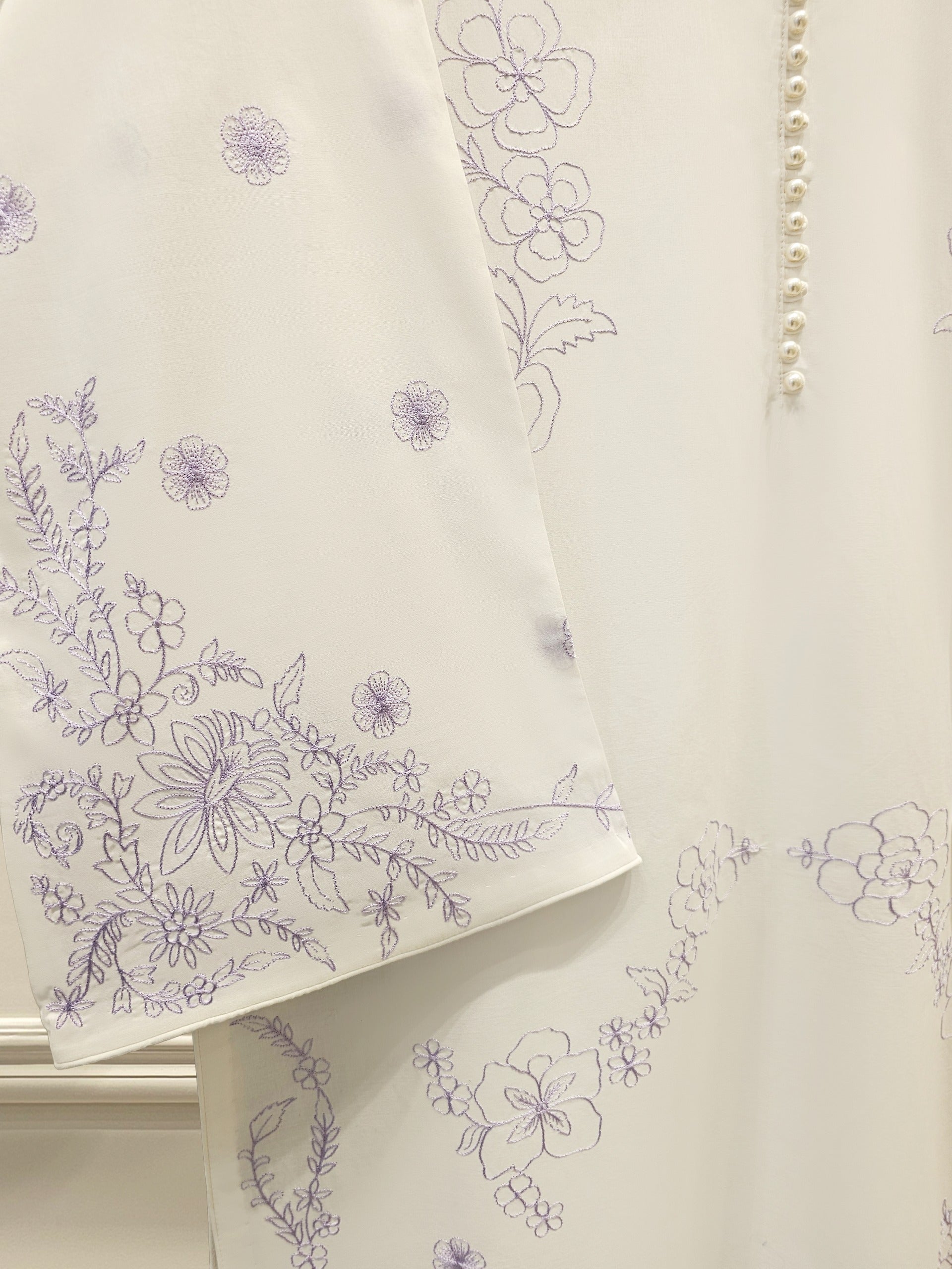 Pure Embroidered Lawn Suit S111640