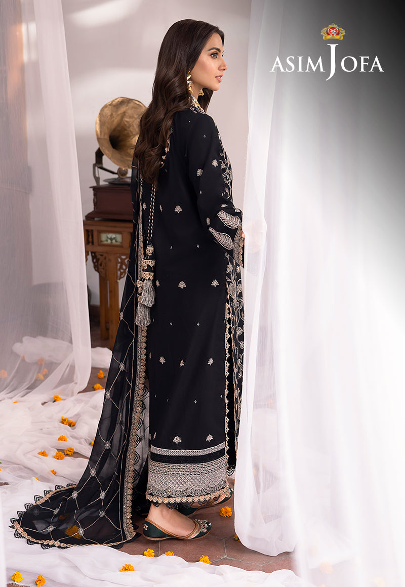 AJSW-27 EMBROIDERED POLY VISCOSE 3 PCS