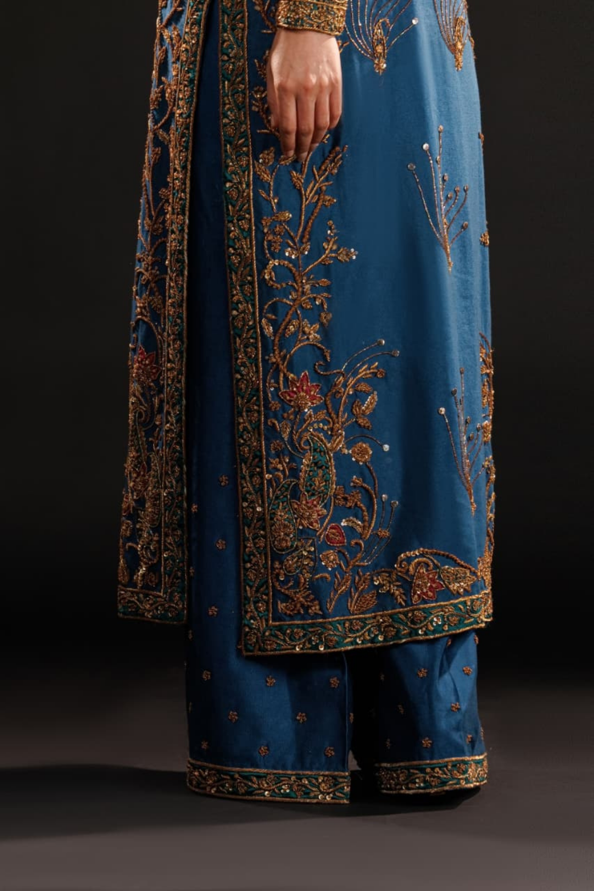 Usama Silk – Azure Dynasty Style