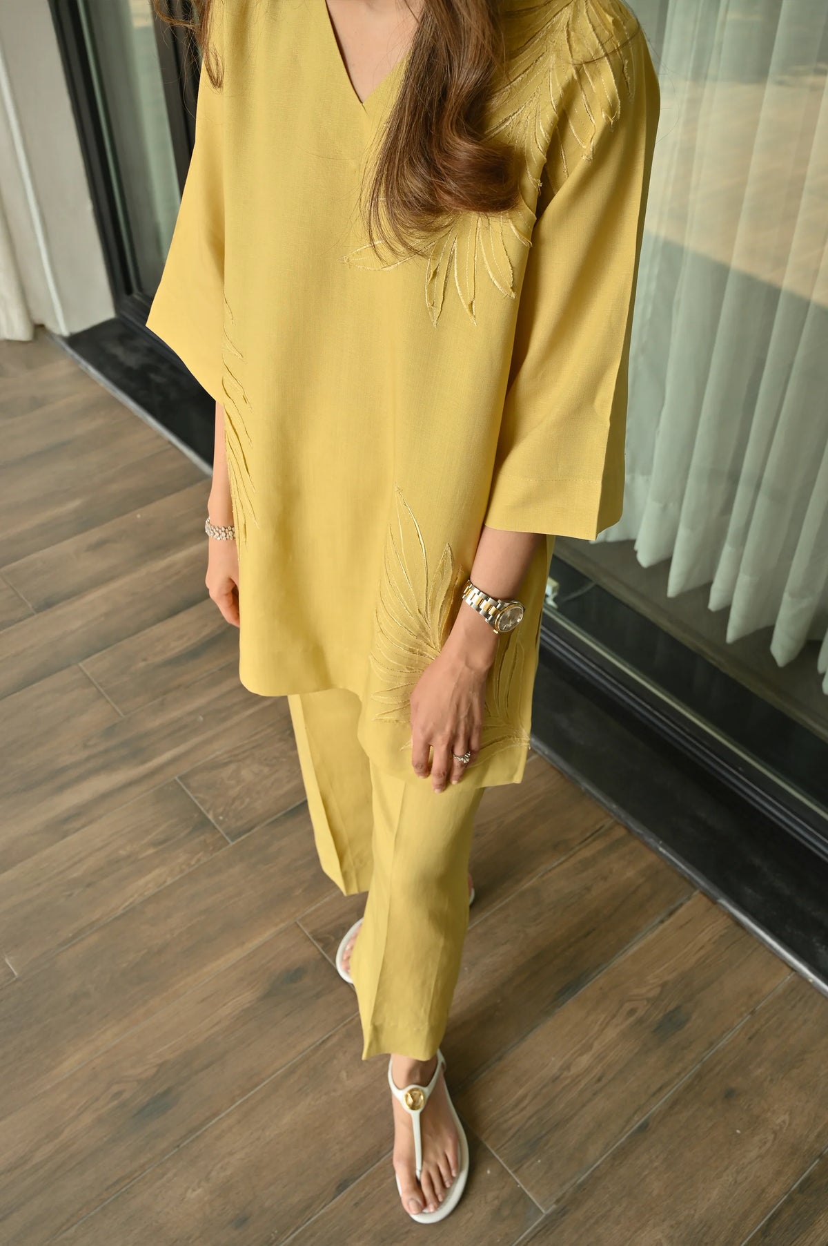 Yellow Tan Set