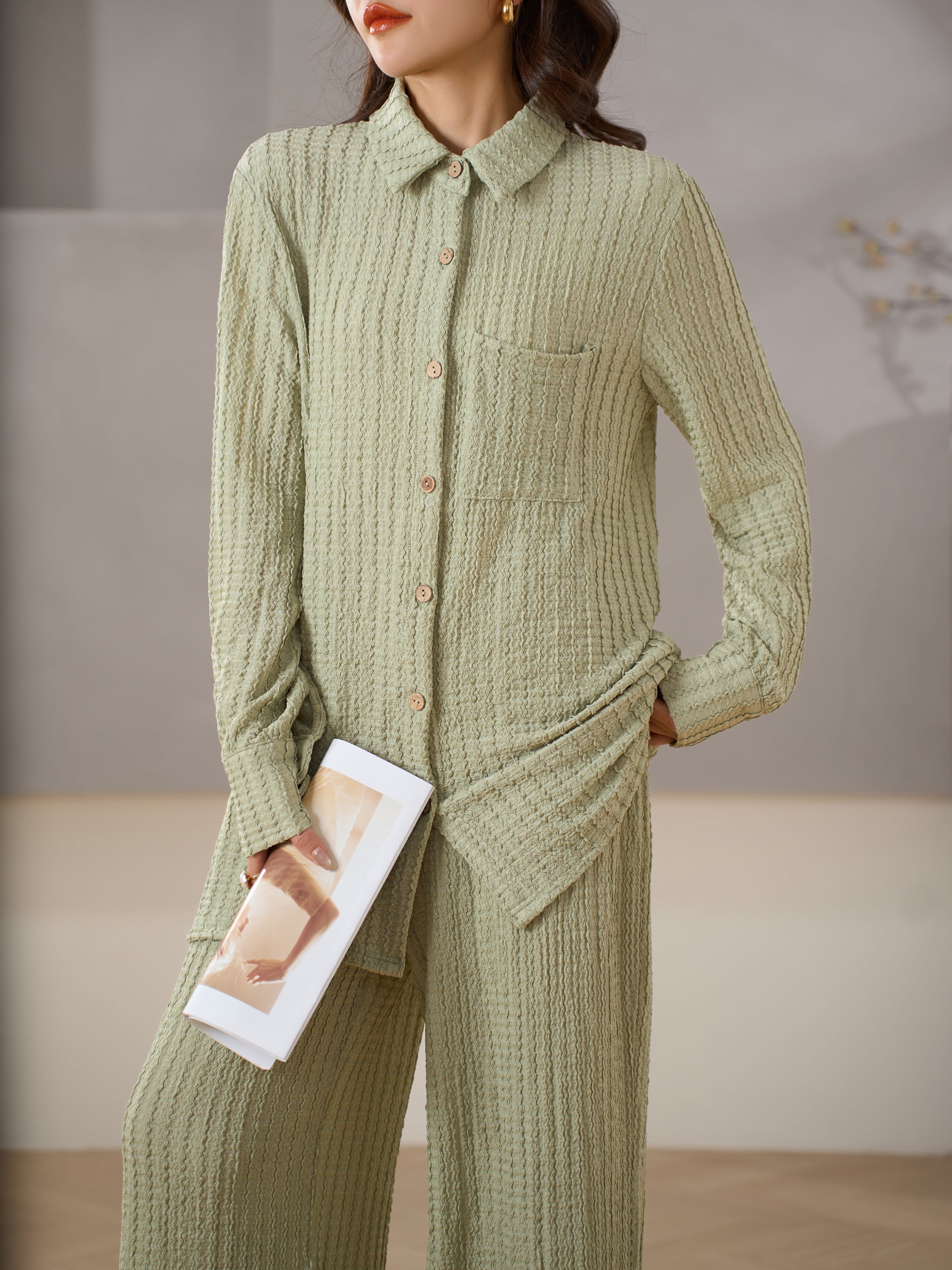 Palma Textured Summer Suit