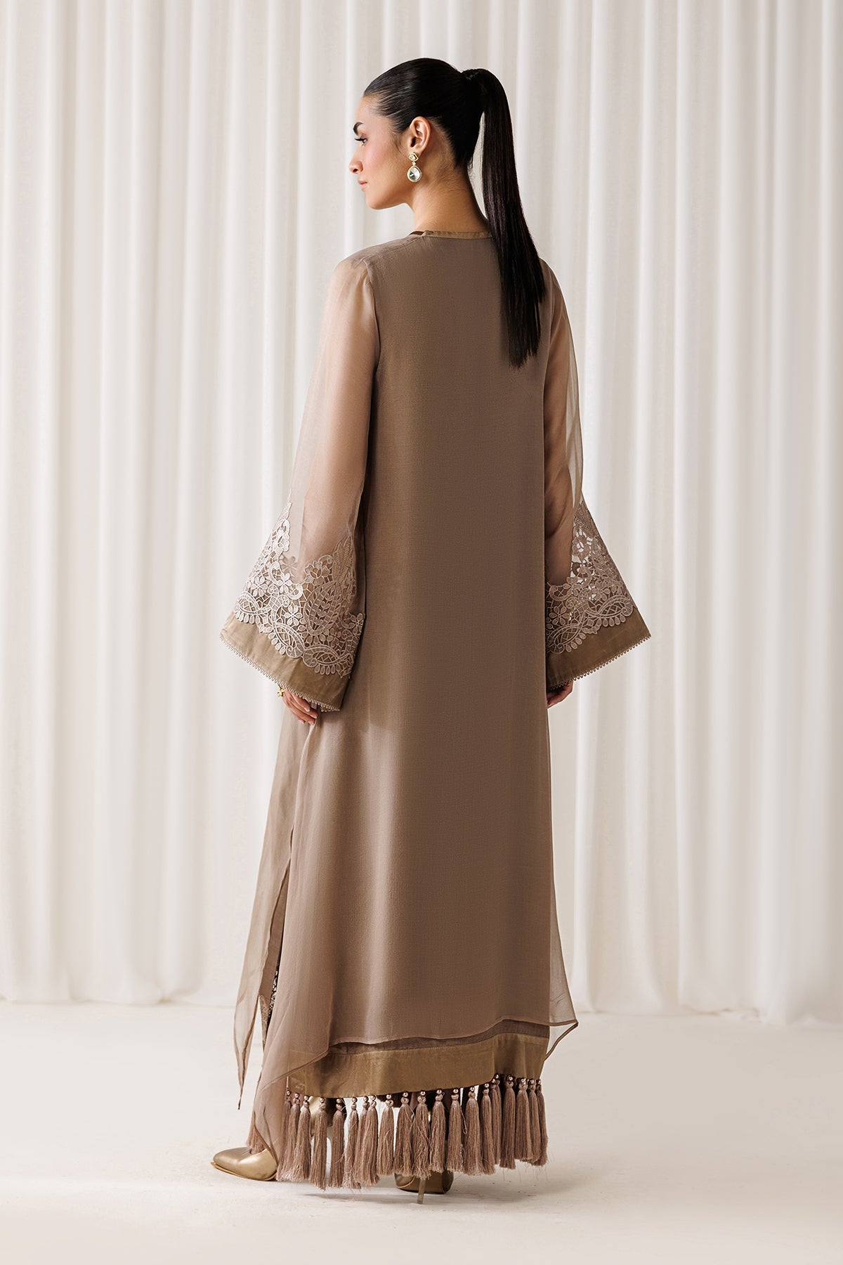 EMBROIDERED CHIFFON EN-1302