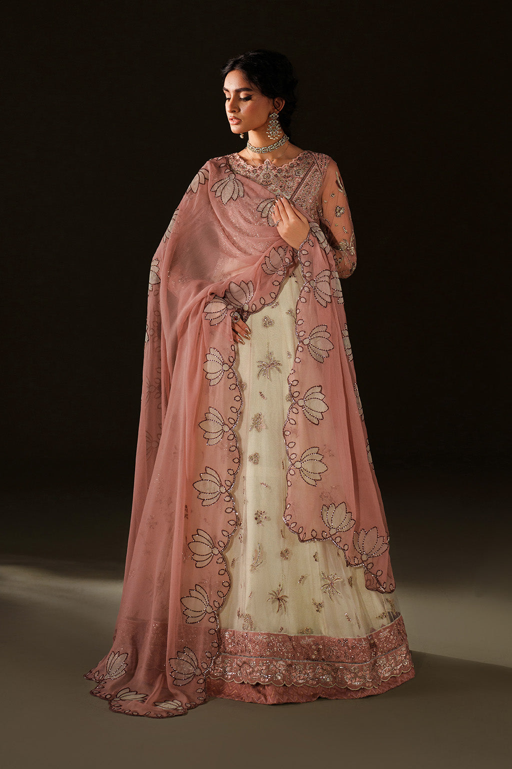 IV-78 Embroidered Velvet