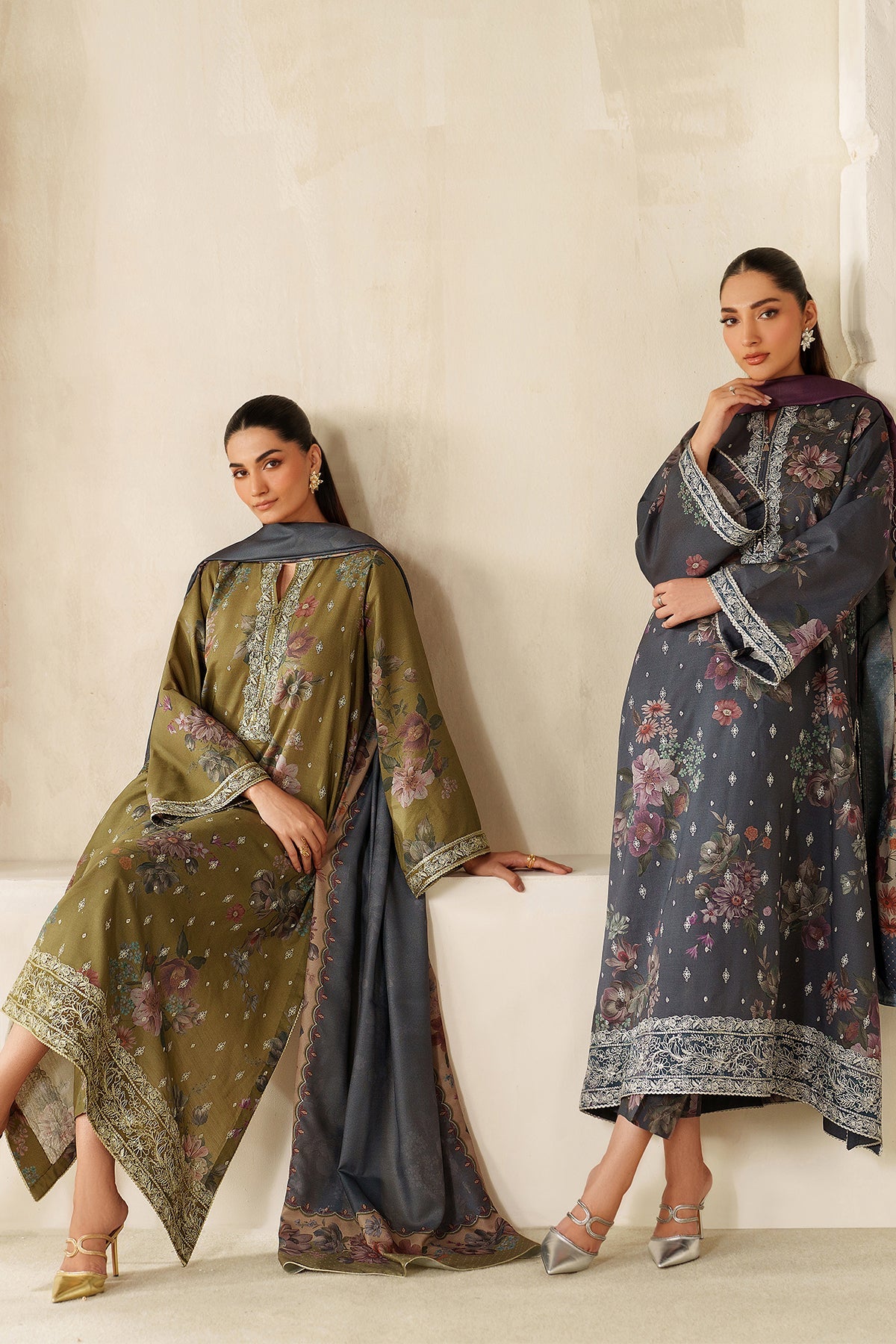 EMBROIDERED KHADDAR UF-4333