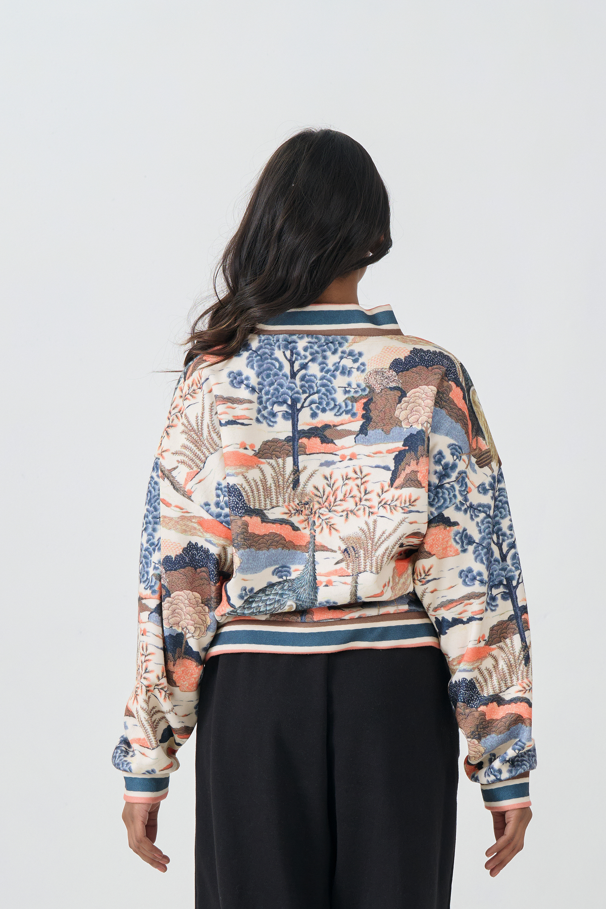 Button Down Bomber Jacket (Landscape)