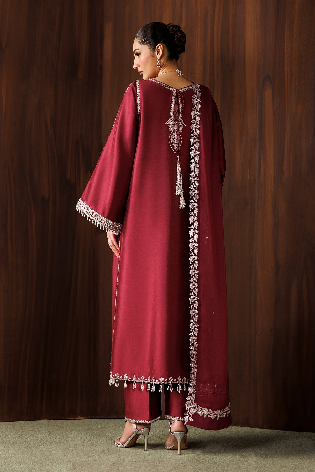 EMBROIDERED SHEESHA SILK PR-1289
