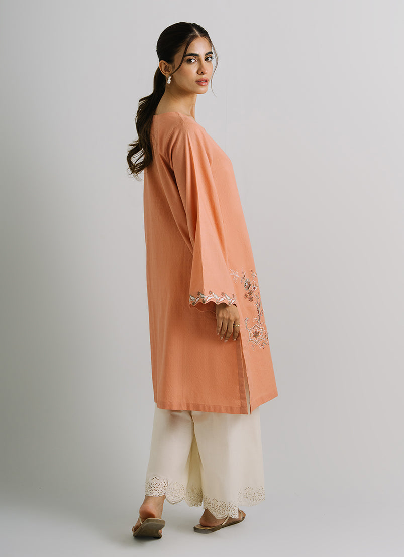 Embroidered Kurta - 13489251521020