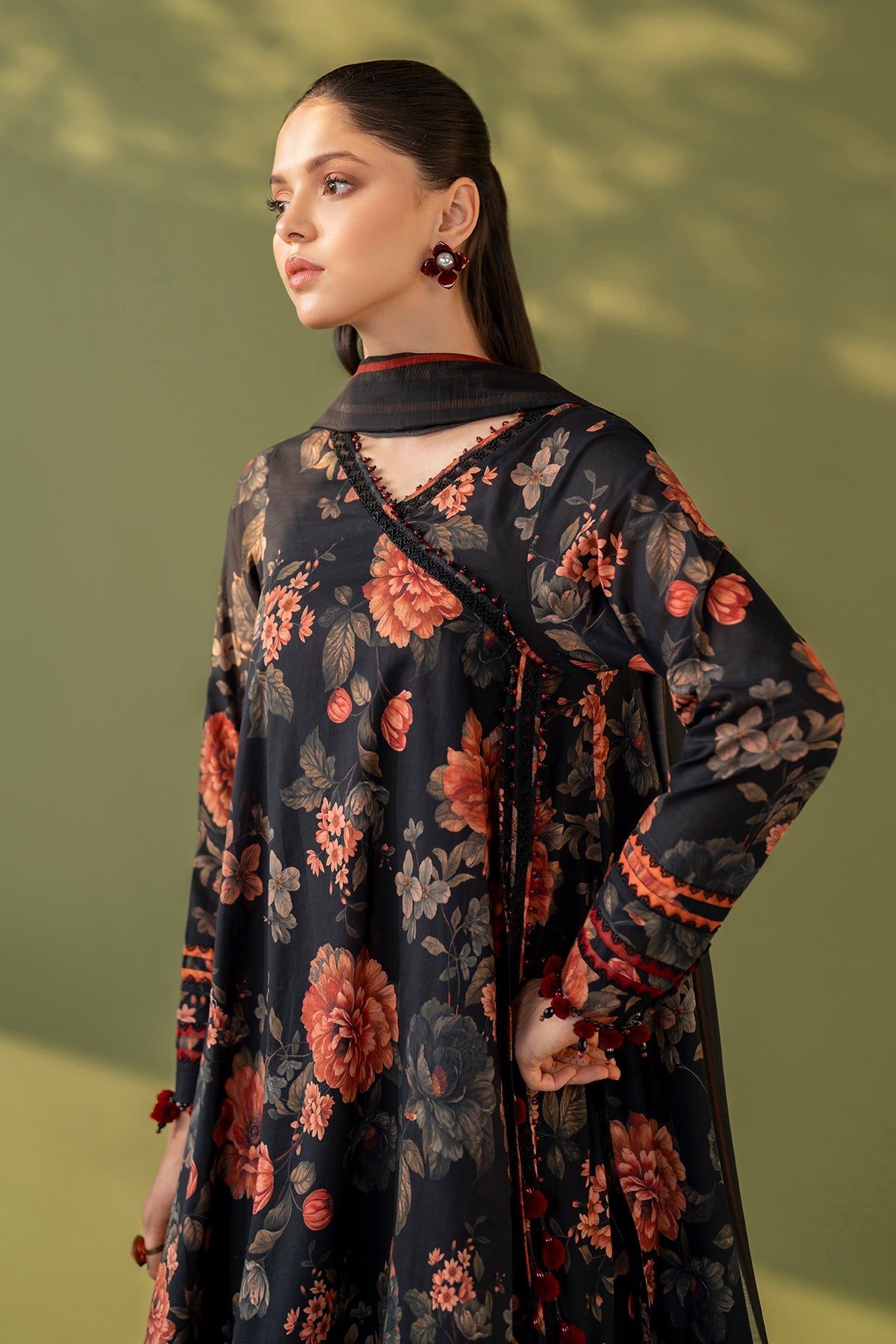 EMBROIDERED LAWN SF-4172