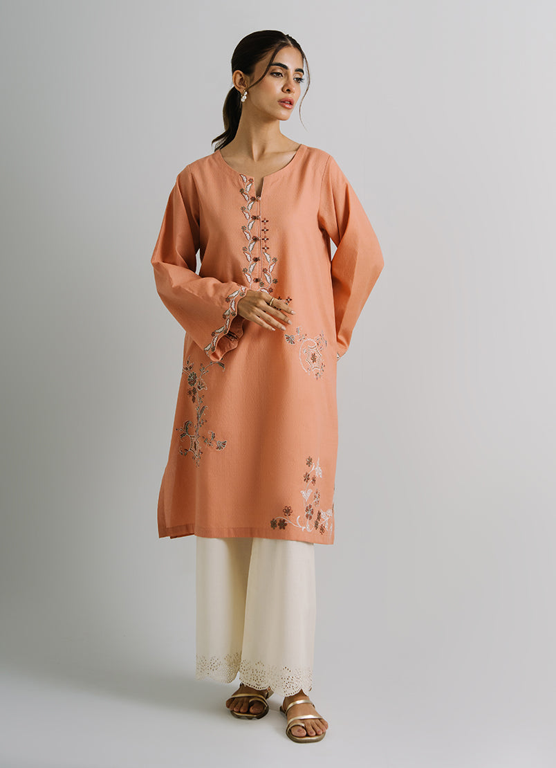 Embroidered Kurta - 13489251521020