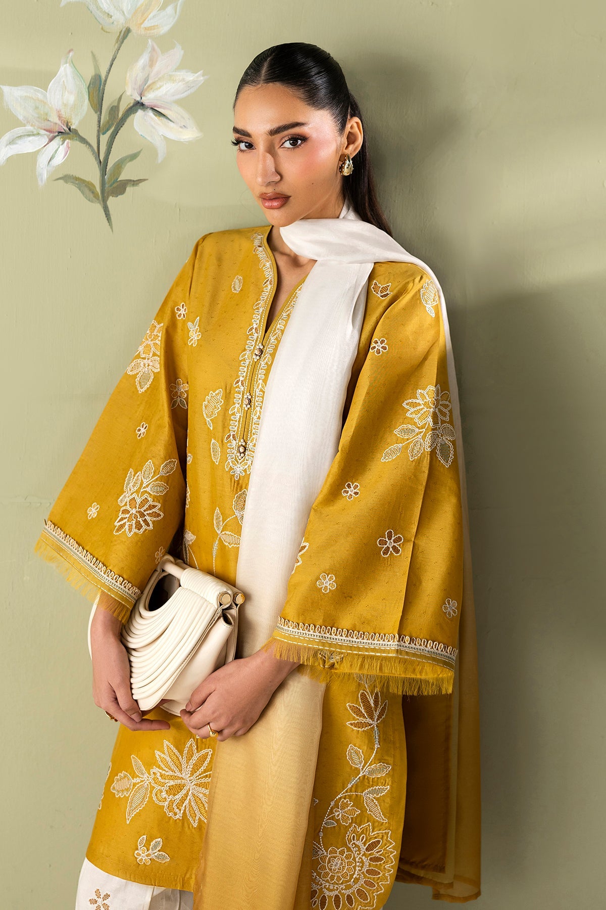 EMBROIDERED LAWN SF-4419